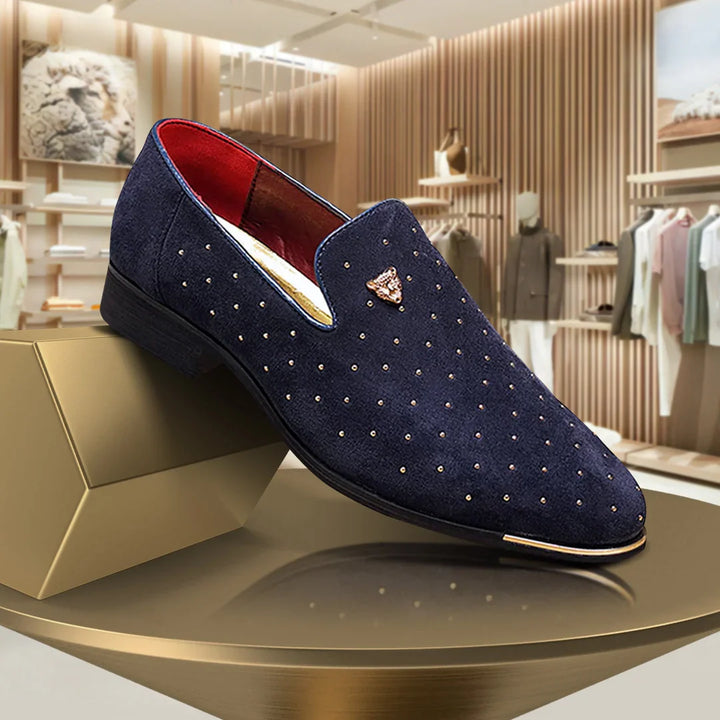 Jeffery | Herren-Polka-Dot-Slipper