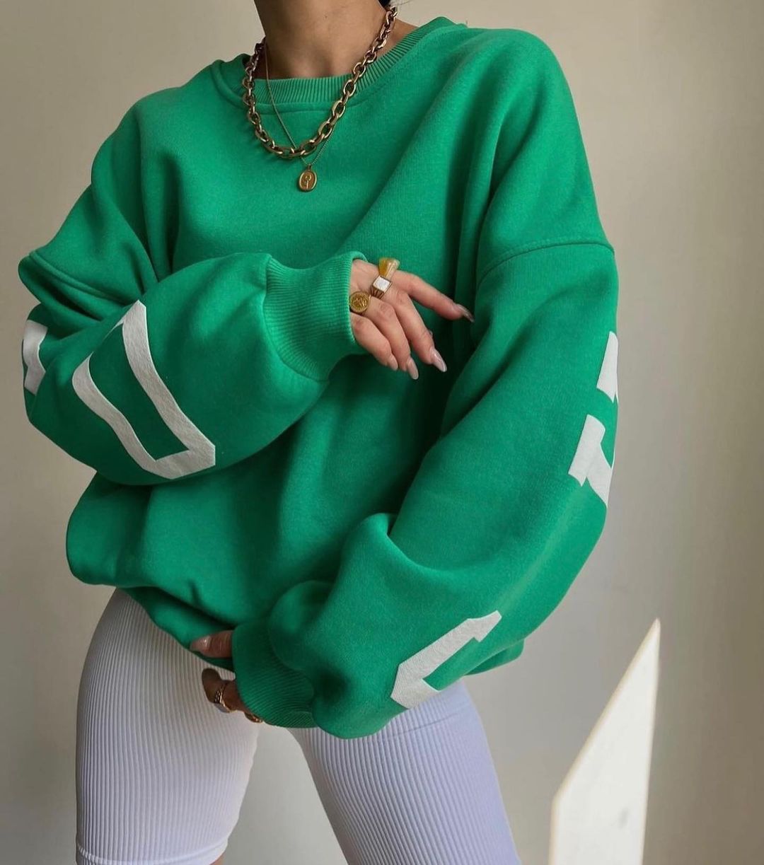 Herma | Stylischer Pullover in Übergröße
