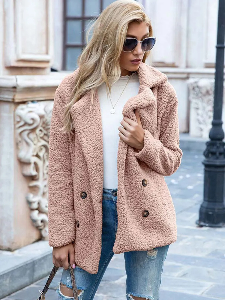 Ulyssa | Stylischer Teddy-Mantel