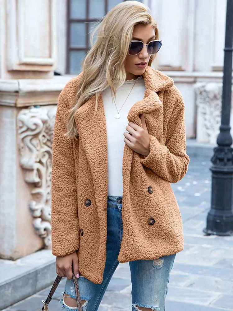 Ulyssa | Stylischer Teddy-Mantel