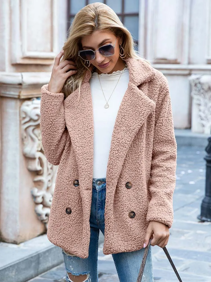 Ulyssa | Stylischer Teddy-Mantel
