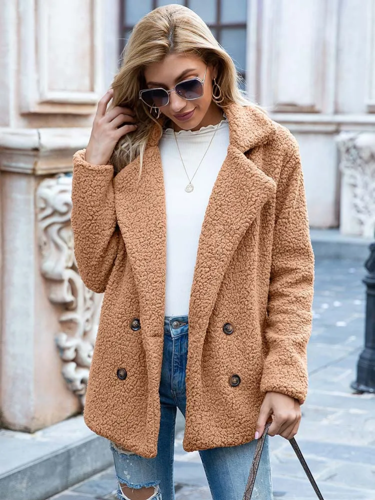 Ulyssa | Stylischer Teddy-Mantel