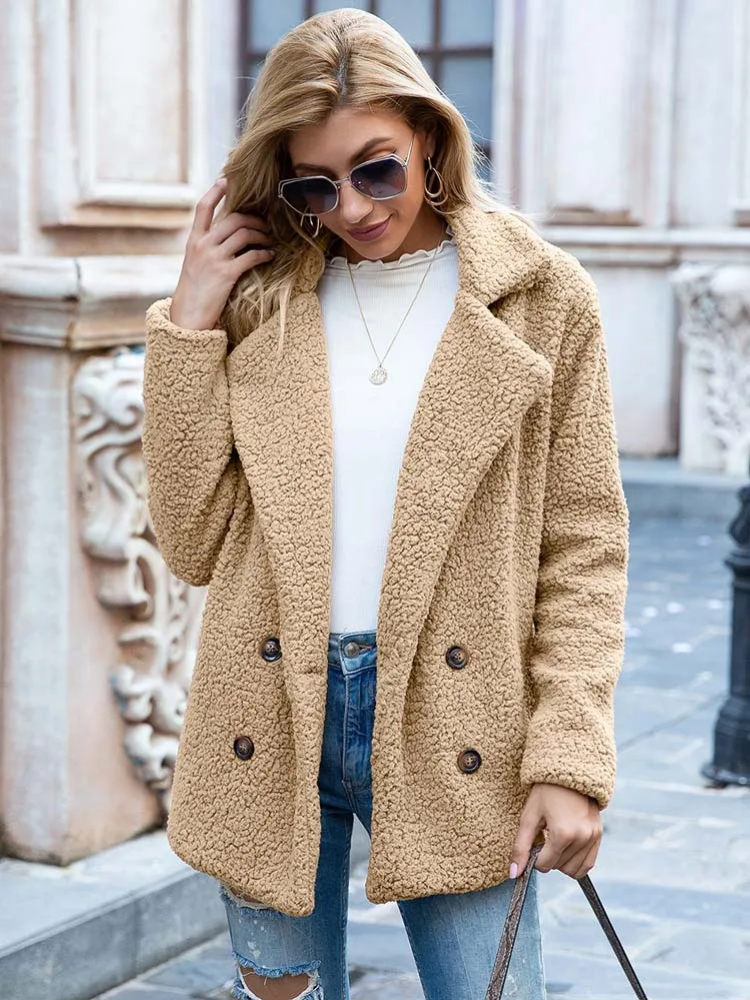 Ulyssa | Stylischer Teddy-Mantel