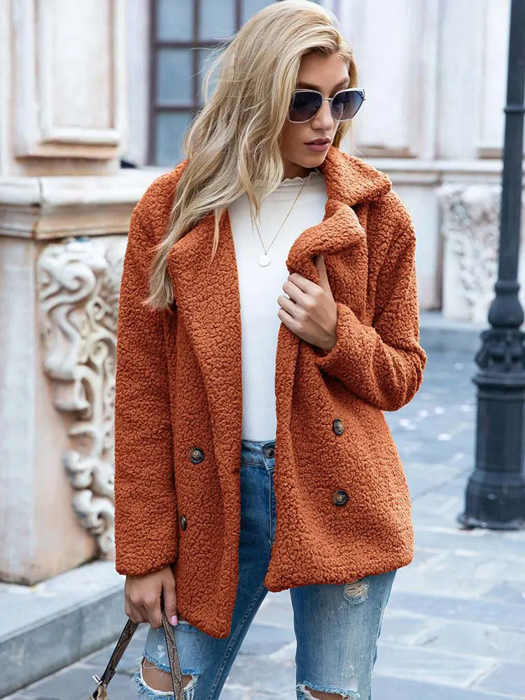 Ulyssa | Stylischer Teddy-Mantel