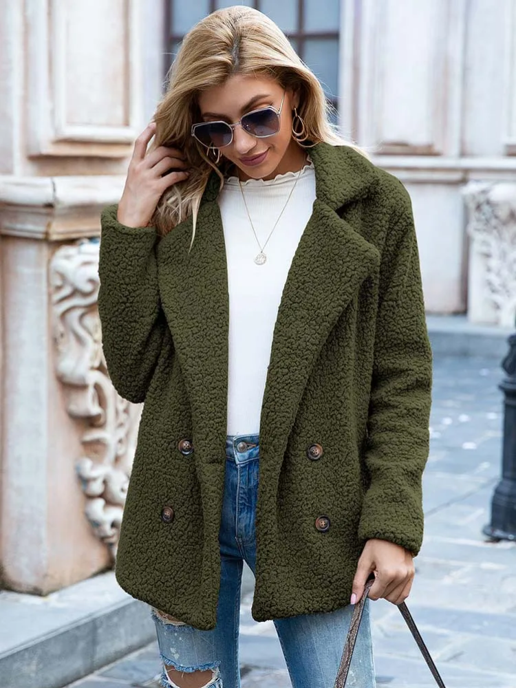 Ulyssa | Stylischer Teddy-Mantel