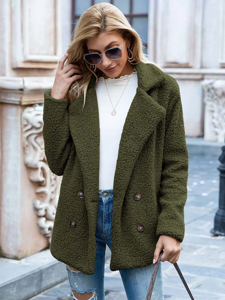 Ulyssa | Stylischer Teddy-Mantel