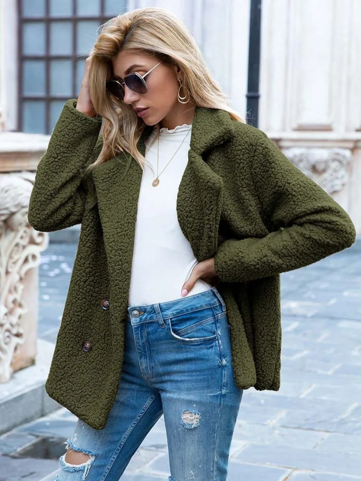 Ulyssa | Stylischer Teddy-Mantel