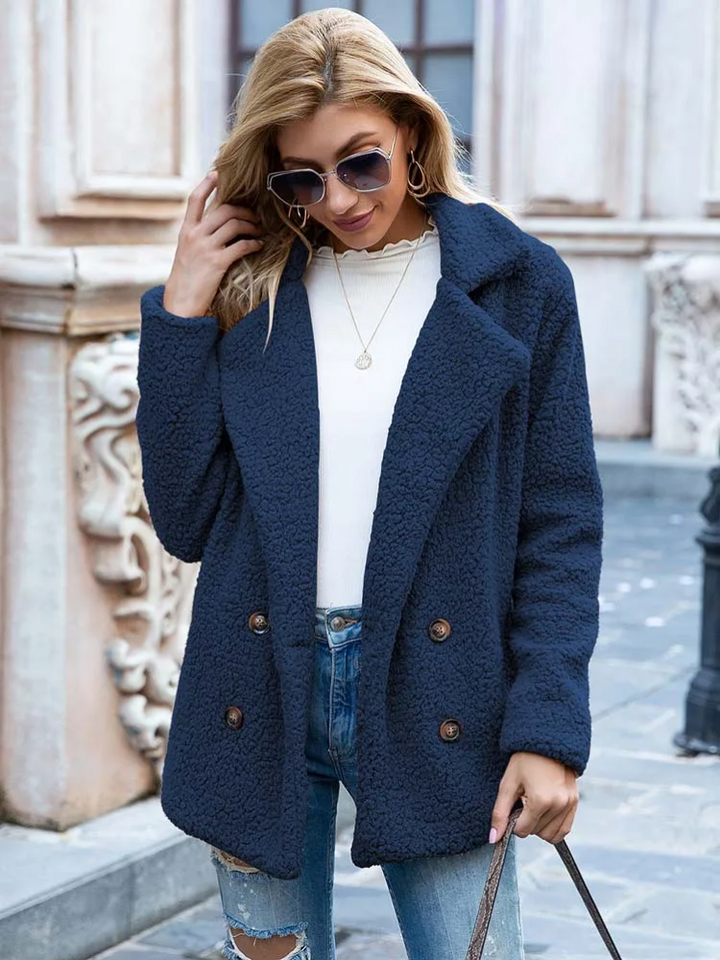 Ulyssa | Stylischer Teddy-Mantel