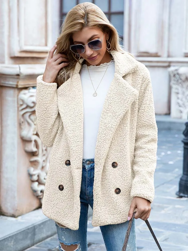Ulyssa | Stylischer Teddy-Mantel