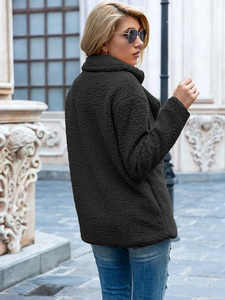 Ulyssa | Stylischer Teddy-Mantel