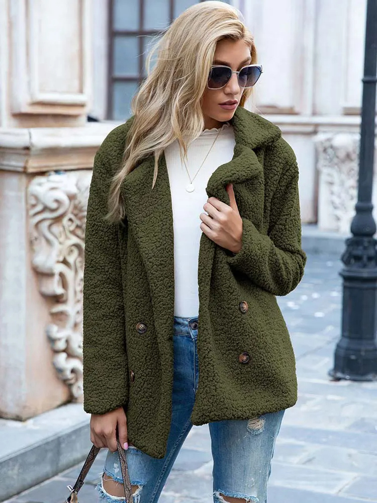 Ulyssa | Stylischer Teddy-Mantel
