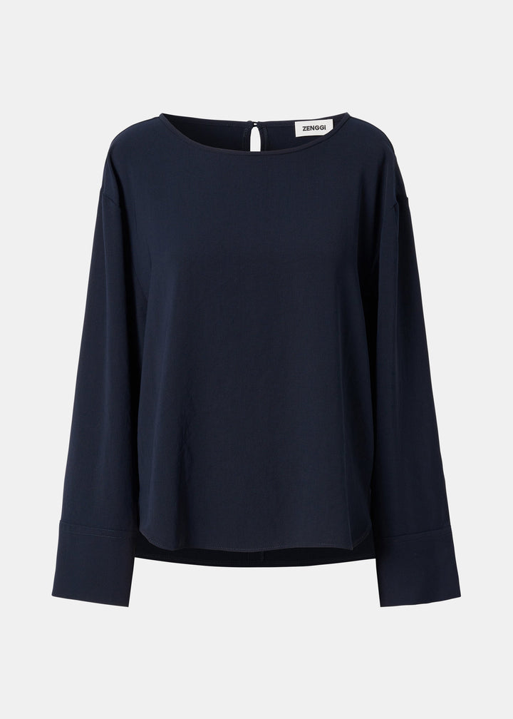 Grette | Japanisches Krepp-Top