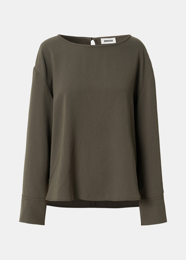 Grette | Japanisches Krepp-Top