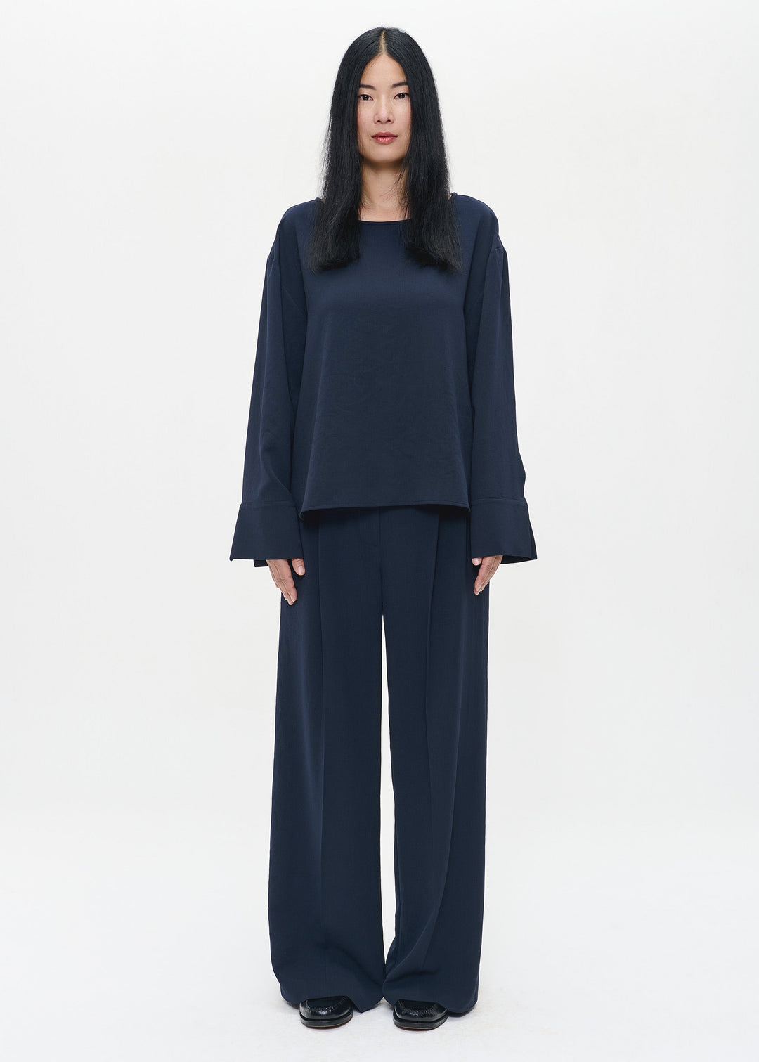 Grette | Japanisches Krepp-Top