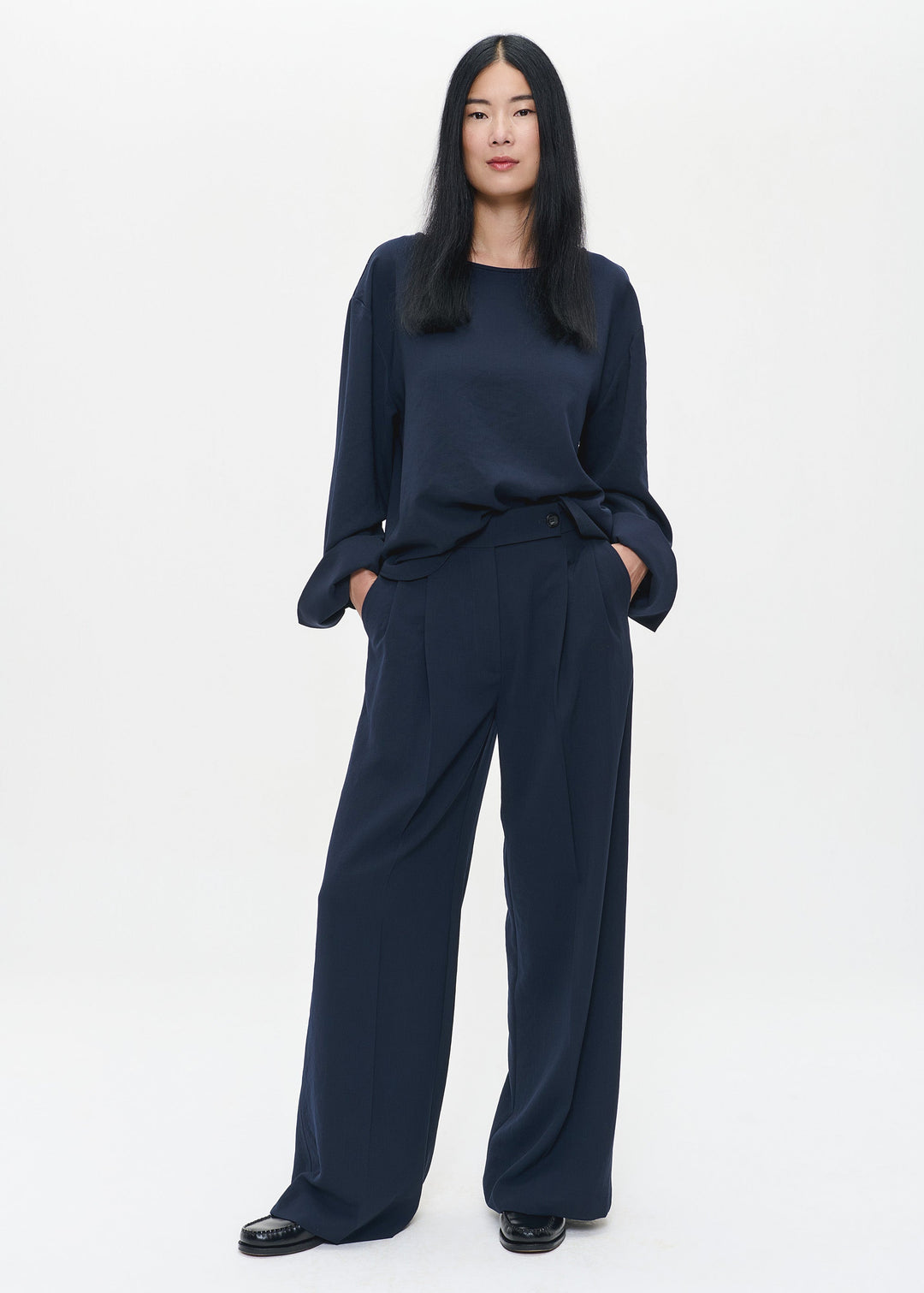 Grette | Japanisches Krepp-Top