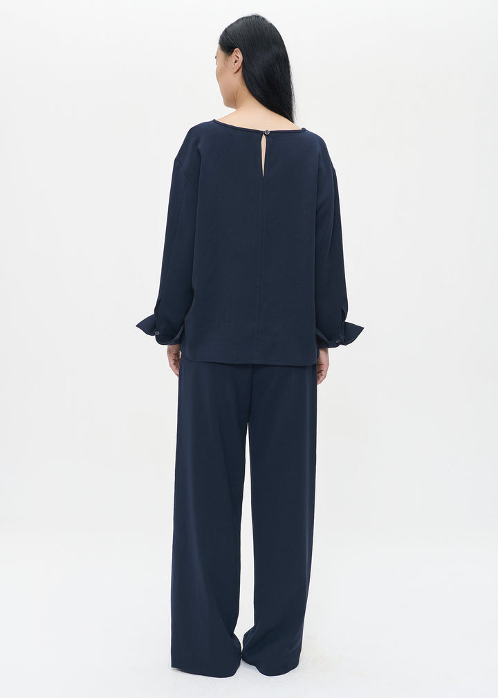 Grette | Japanisches Krepp-Top