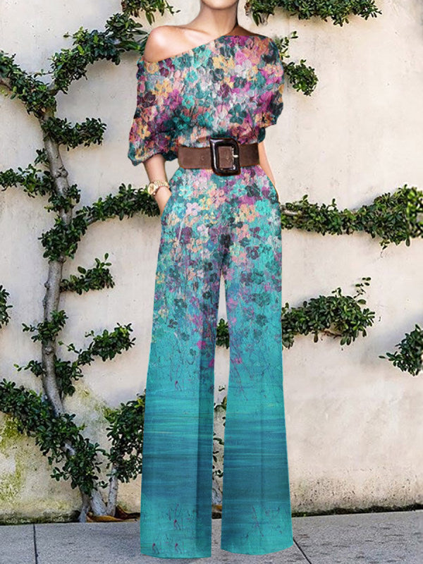 Ilithia | Luftiger Jumpsuit mit Taillenschnitt