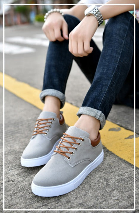 Reyella | Elegante Herren-Sneaker aus Canvas