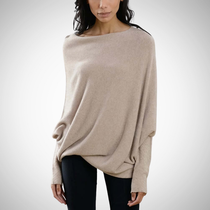 Zyrah | Asymmetrischer Schulterpullover