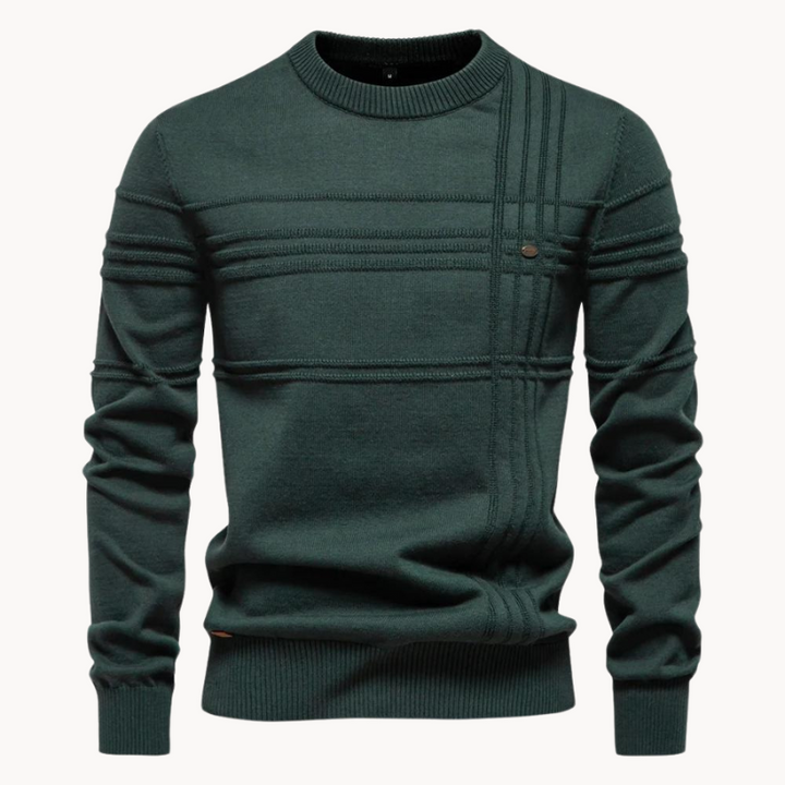 Ademar  | Herrenpullover mit Karomuster