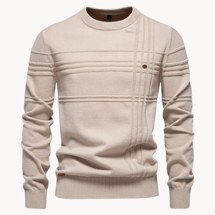 Ademar  | Herrenpullover mit Karomuster