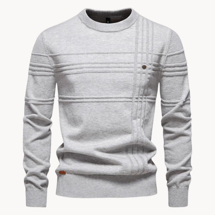 Ademar  | Herrenpullover mit Karomuster