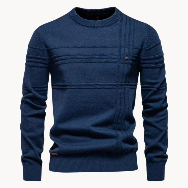 Ademar  | Herrenpullover mit Karomuster