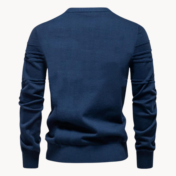 Ademar  | Herrenpullover mit Karomuster