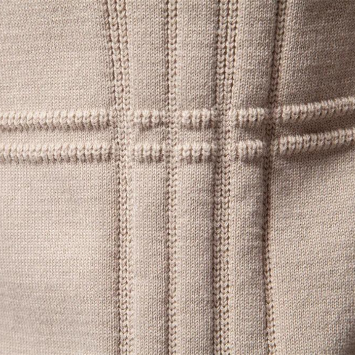 Ademar  | Herrenpullover mit Karomuster