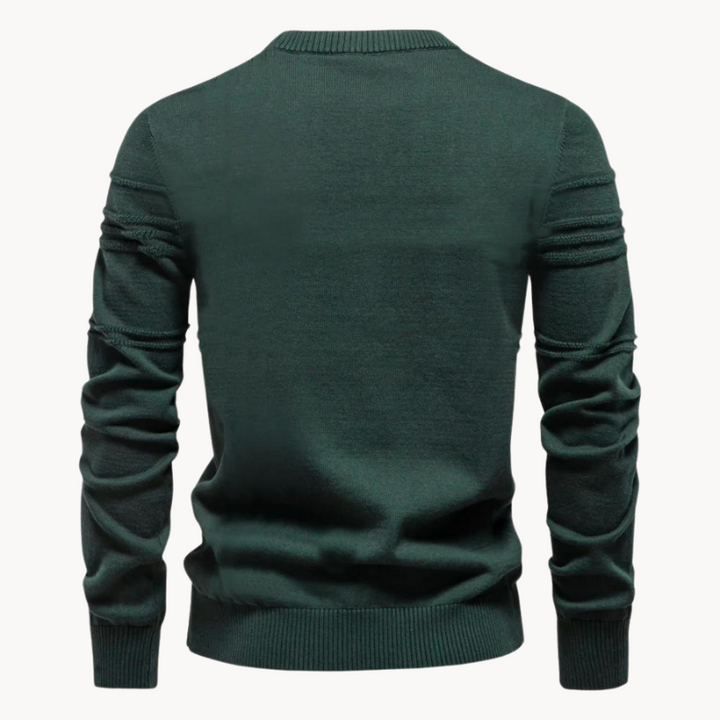 Ademar  | Herrenpullover mit Karomuster