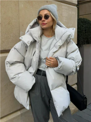Jemayca | Damen Winterjacke mit Kapuze