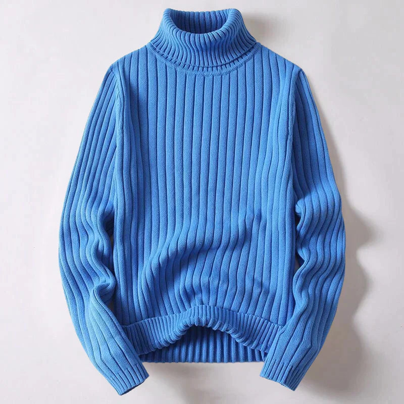 Tomas | Herren Rollkragenpullover Merinowolle