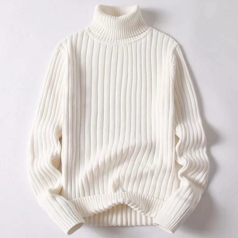 Tomas | Herren Rollkragenpullover Merinowolle