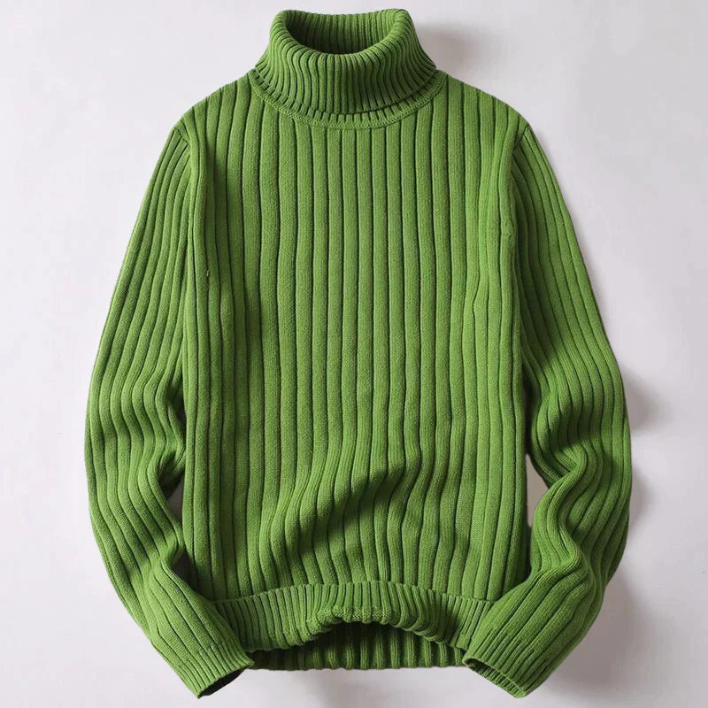 Tomas | Herren Rollkragenpullover Merinowolle