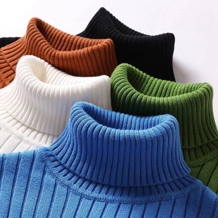 Tomas | Herren Rollkragenpullover Merinowolle