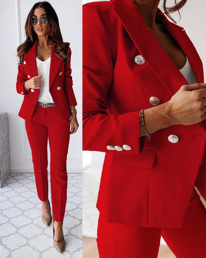 Bethel | Formeller Blazer und Hosenset für Frauen