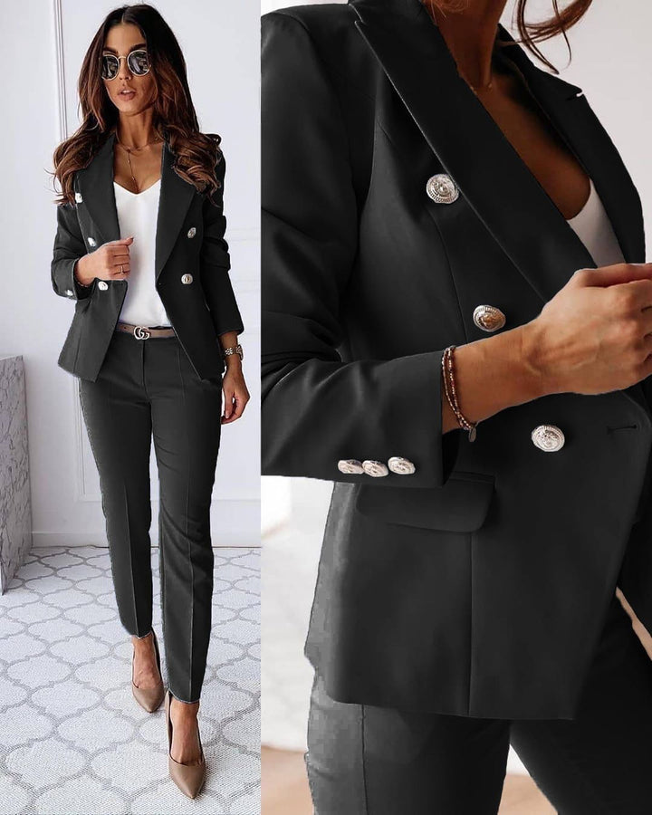 Bethel | Formeller Blazer und Hosenset für Frauen
