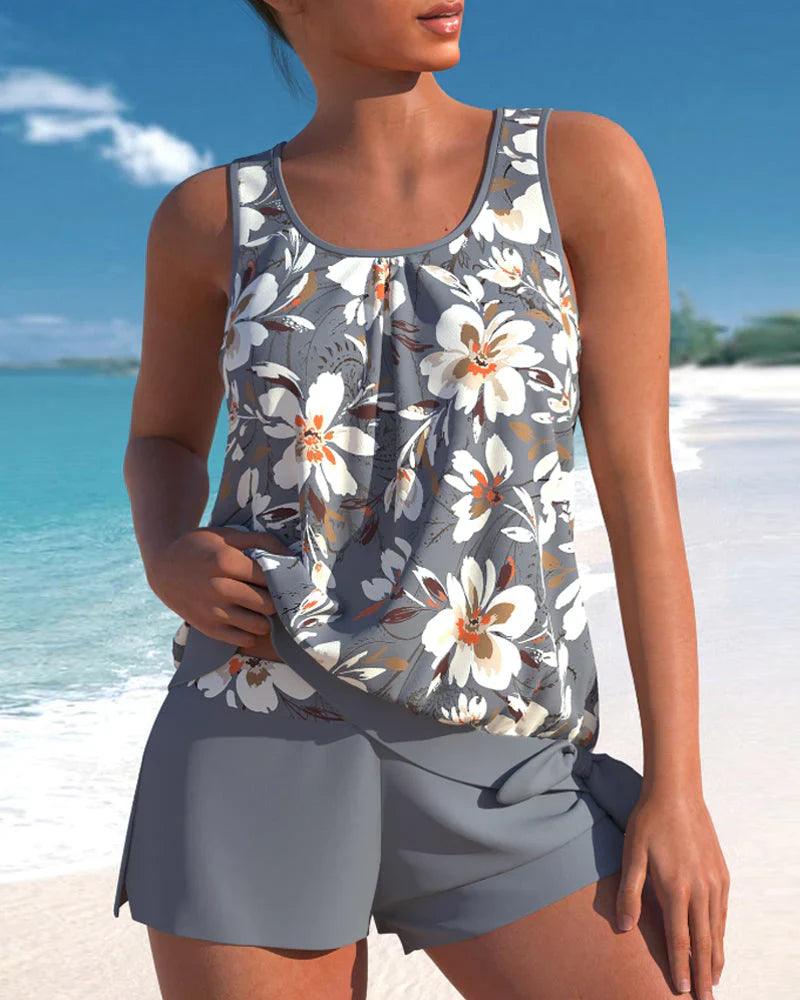 Ilira | Blumenprint Tankini-Set Damen