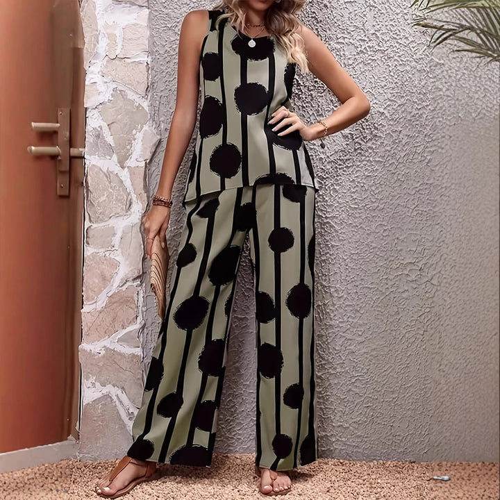 Senovia | Bedrucktes Streetstyle Zweiteiler-Set