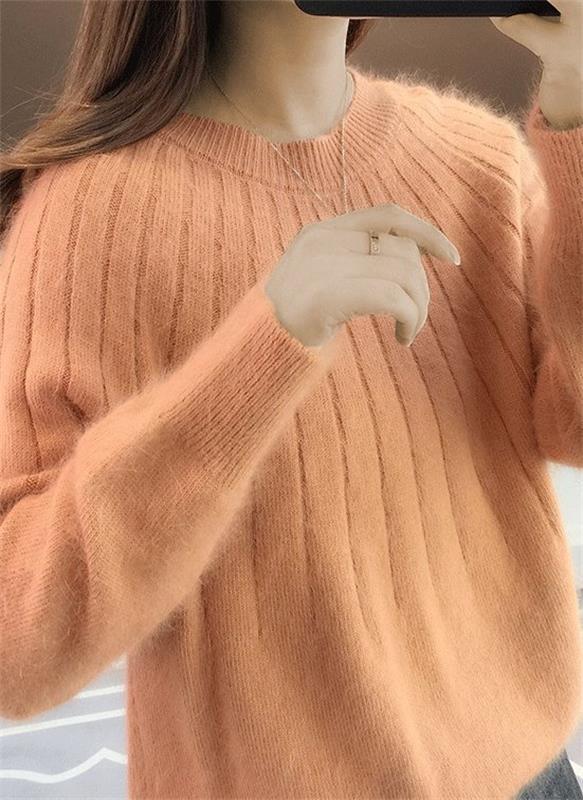 Dollie | Flauschiger Strickpullover