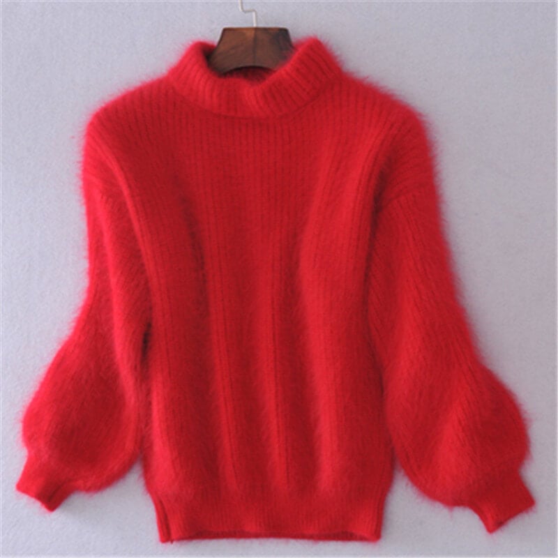 Amalya | Locker gestrickter Pullover aus Wolle