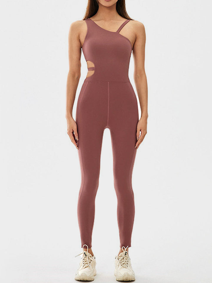 Lujza | Asymmetrischer Jumpsuit mit Ausschnitt