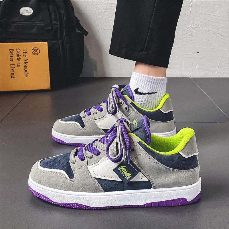 Ryler | Skateschuhe mit kontrastierenden Schnürsenkeln