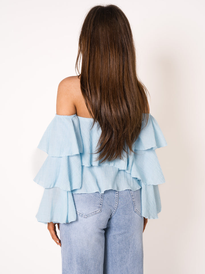 Alysha | Schulterfreie Sommerbluse