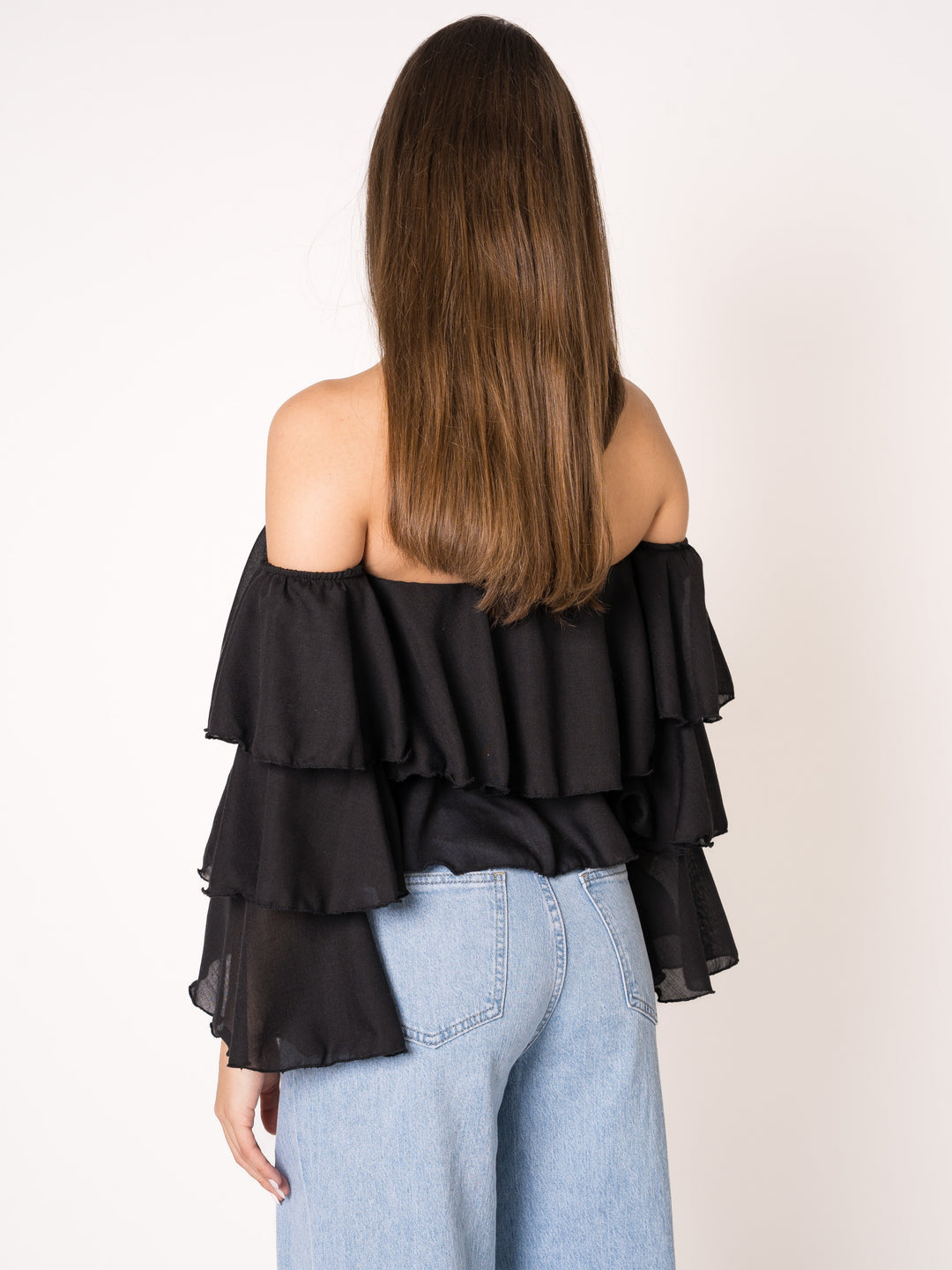 Alysha | Schulterfreie Sommerbluse