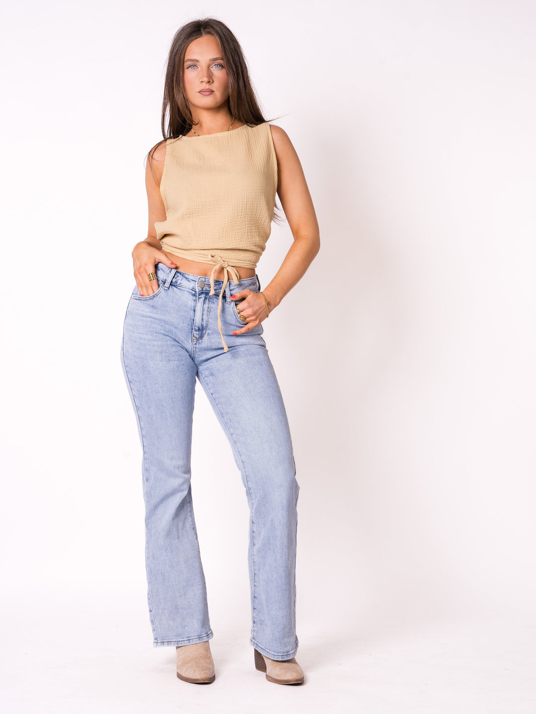 Emmelia | Leichtes Musselin Tanktop