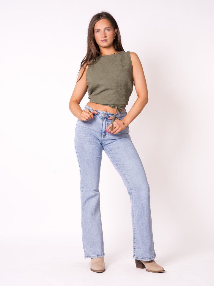 Emmelia | Leichtes Musselin Tanktop