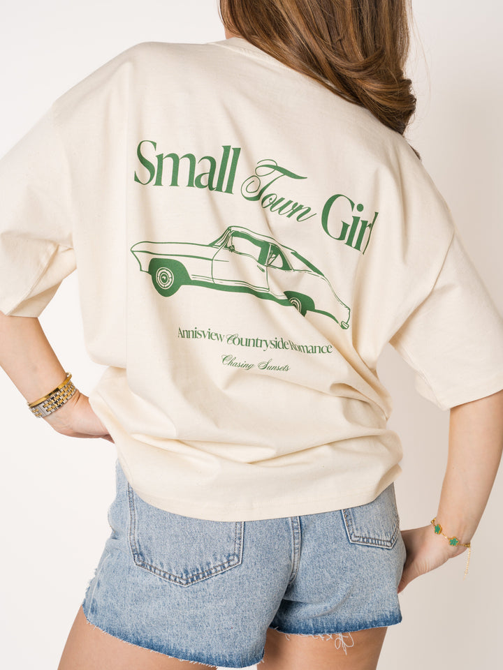 Henna | Oversize Bio-Shirt mit Print