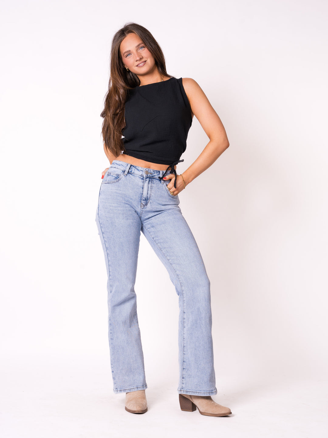 Emmelia | Leichtes Musselin Tanktop