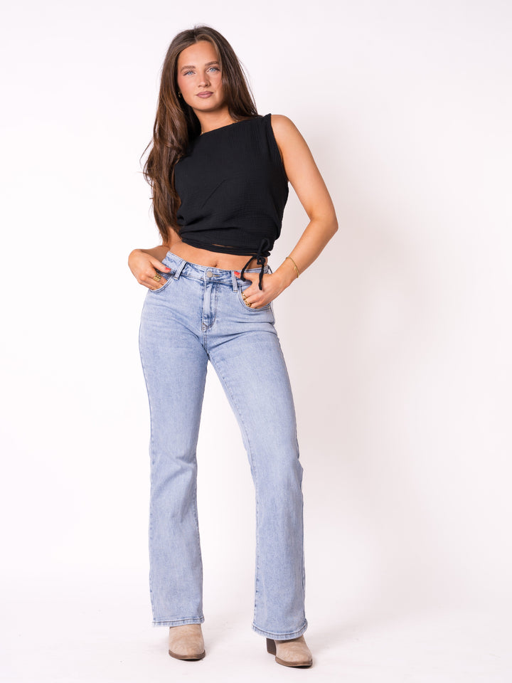 Emmelia | Leichtes Musselin Tanktop